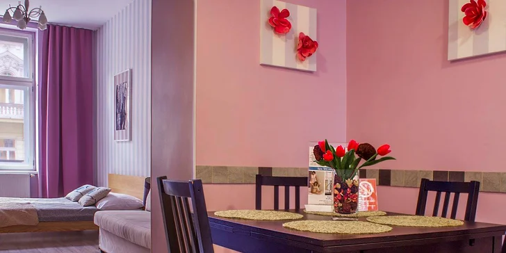 Apartmány s raňajkami a sektom pre dvoch: pár minút od Václavského námestia