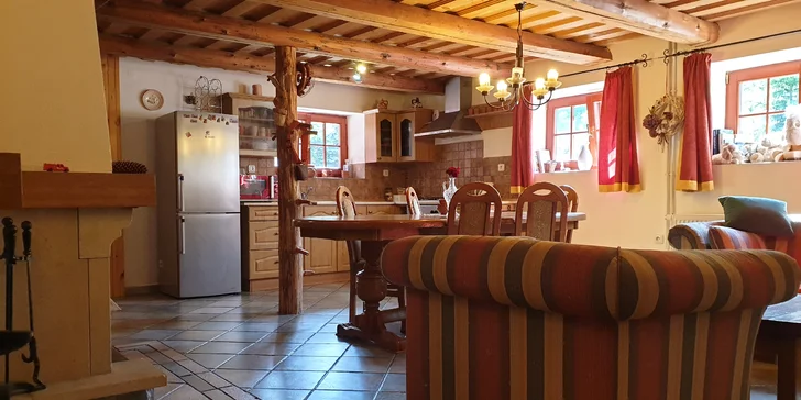 Pobyt v Zázrivskom dvore s polpenziou, privátnym mini wellness a výhľadom na Rozsutec