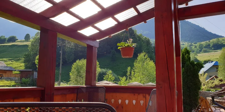 Pobyt v Zázrivskom dvore s polpenziou, privátnym mini wellness a výhľadom na Rozsutec