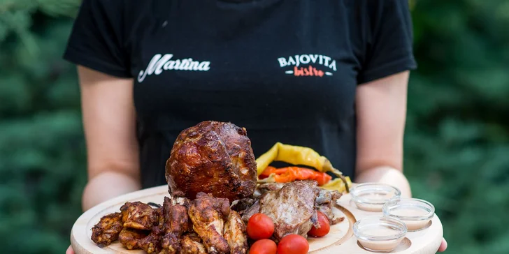 Grilované rebrá, krídelká či celé kombo v Bajovita Bistro