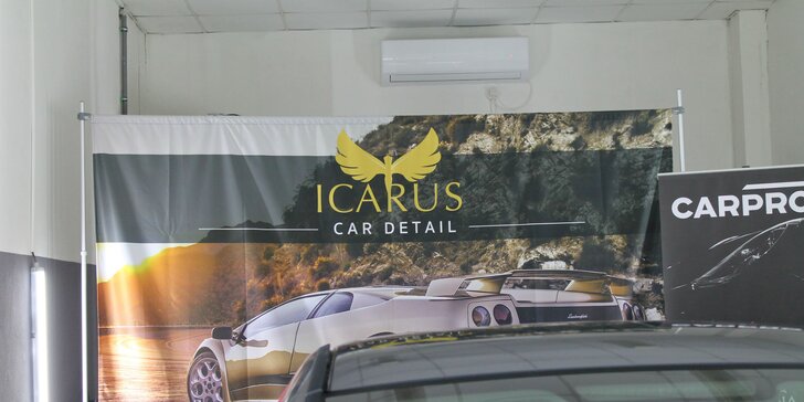 Dokonale čistý interiér aj exteriér vášho vozidla v Icarus Car Detail