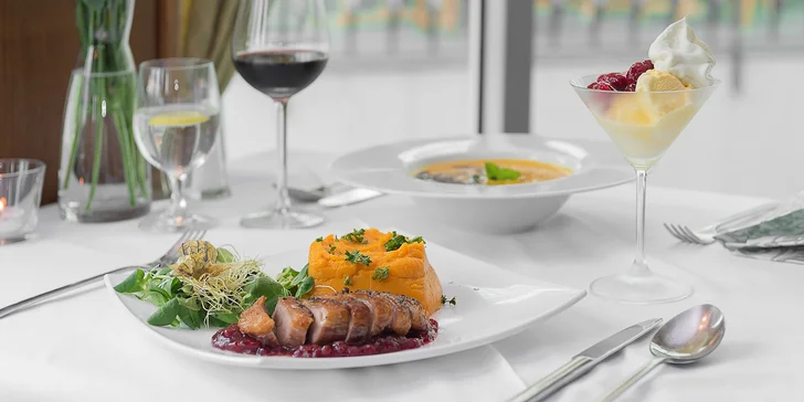 Jedinečné 3-chodové menu v znamení raka pre 2 osoby!