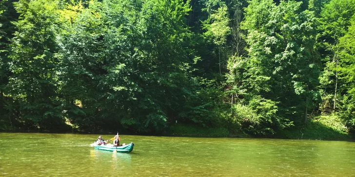 Dobrodružstvo v Pieninách - splavte Dunajec na raftoch