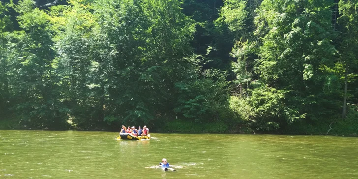 Dobrodružstvo v Pieninách - splavte Dunajec na raftoch