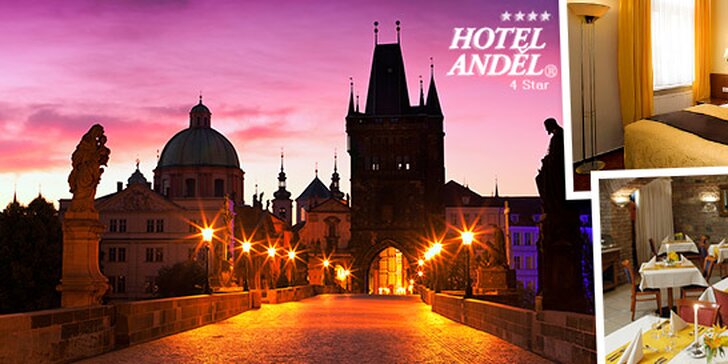 Pobyt s nádychom luxusu v Hoteli Anděl**** v Prahe + dieťa do 12r. zdarma