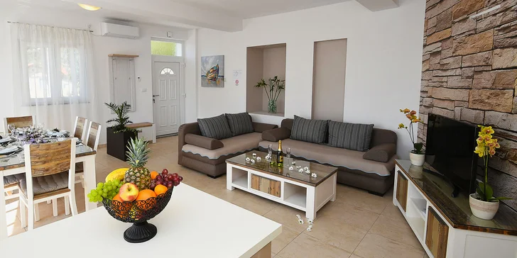 Dovolenka v Istrii v Chorvátsku: ubytovanie v modernom apartmáne s terasou