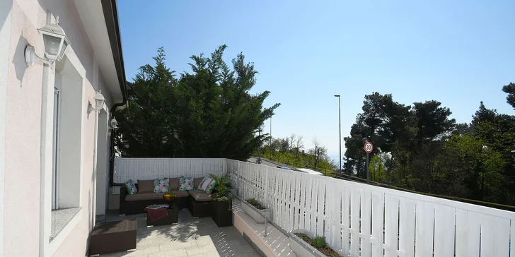 Dovolenka v Istrii v Chorvátsku: ubytovanie v modernom apartmáne s terasou