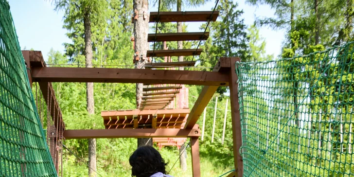 Veveričí lanový park na Štrbskom Plese - zážitok pre celú rodinu