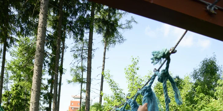 Veveričí lanový park na Štrbskom Plese - zážitok pre celú rodinu