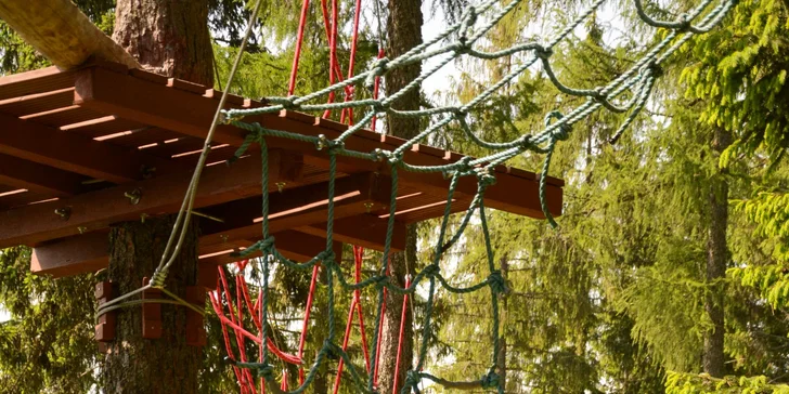 Veveričí lanový park na Štrbskom Plese - zážitok pre celú rodinu