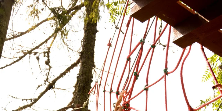 Veveričí lanový park na Štrbskom Plese - zážitok pre celú rodinu