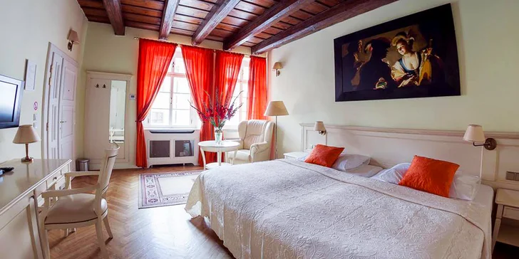 Pobyt s raňajkami v Tyn Yard Residence**** 150 m od Staromestského námestia
