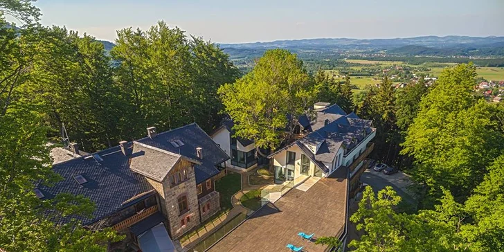 Krásy poľských Krkonôš: hotel v bývalom hrade, jedlo a neobmedzený wellness