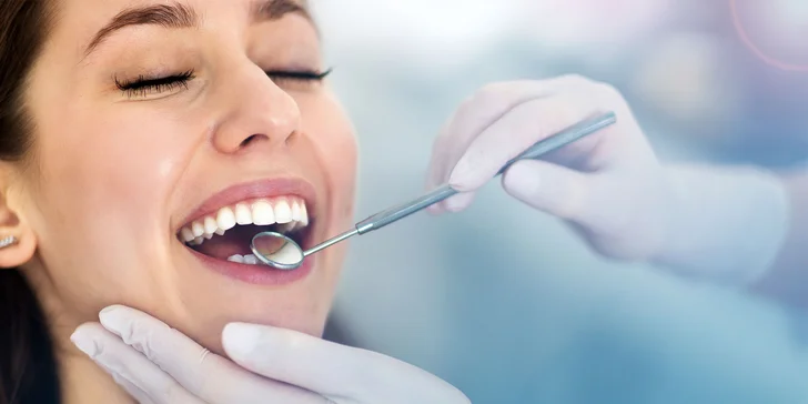 Kompletná dentálna hygiena s pieskovaním a fluoridáciou