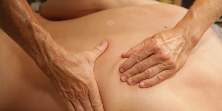 Uvoľňujúca masáž chrbta, rúk a šije alebo celého tela