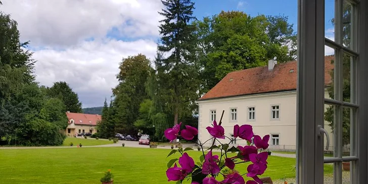 Romantika na zámku: neobmedzený vstup do wellness, polpenzia, koncerty