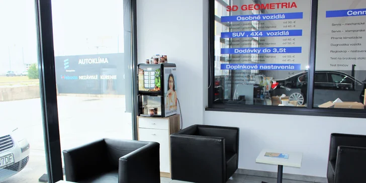 Dezinfekcia, servis a doplnenie klimatizácie, alebo 3D geometria vozidla