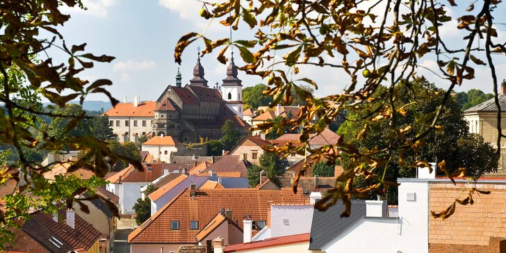 Dovolenka v Třebíči: pamiatky UNESCO, raňajky a prehliadka rituálneho kúpeľa