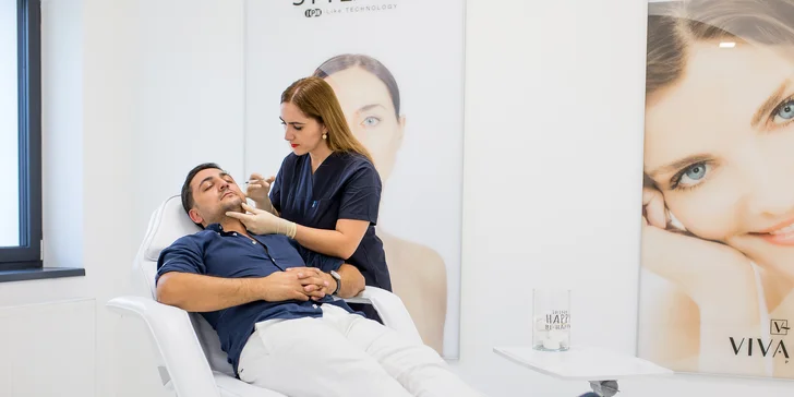 Aplikácia botoxu vo Vivacy anti-aging centre