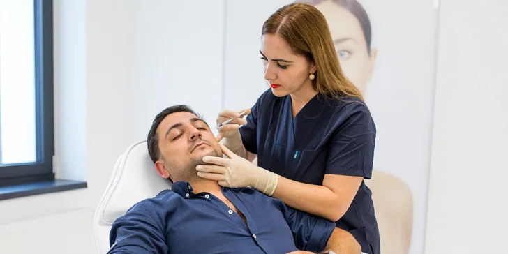 Aplikácia botoxu vo Vivacy anti-aging centre
