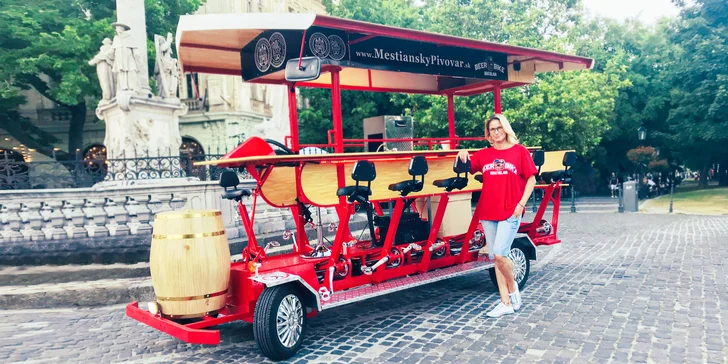 Pivo a bicykel pre celú partiu? To je Beer Bike!