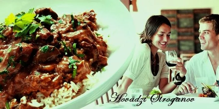 4,99 eur  za FANTASTICKÝ Hovädzí STROGANOV. Pochúťka ruskej kuchyne v inšpirujúcom prostredí European Restaurant hotela Múza v Košiciach so zľavou 54 %!