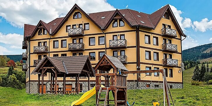 Relax a turistika pre 2, 4 až 6 osôb v krásnych apartmánoch v Slovenskom Raji