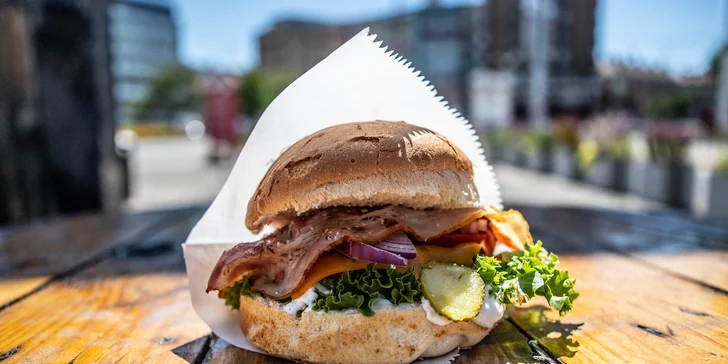 Legendárny Richman: burger, bageta alebo americký hotdog na osobný odber