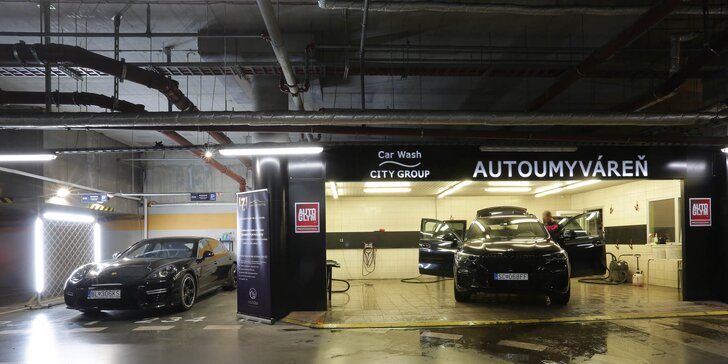 Vyčistenie interiéru a exteriéru auta v River Parku Bratislava