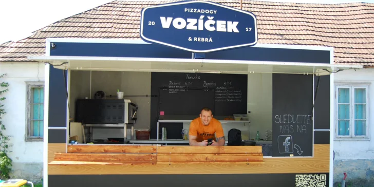 VOZÍČEK - Pizzadogy & Rebrá