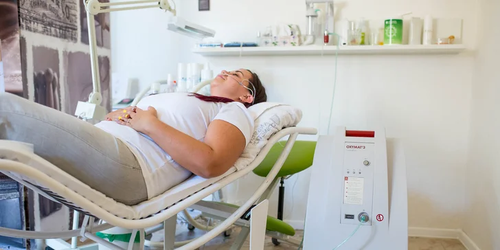 Oxygenoterapia - inhalácia 95% kyslíka či kyslíkový lifting pleti