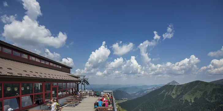 Letný pobyt v Hoteli Boboty*** s úžasnou panorámou Vrátnej doliny v NP Malá Fatra s 50% zľavou na lanovku na Chleb