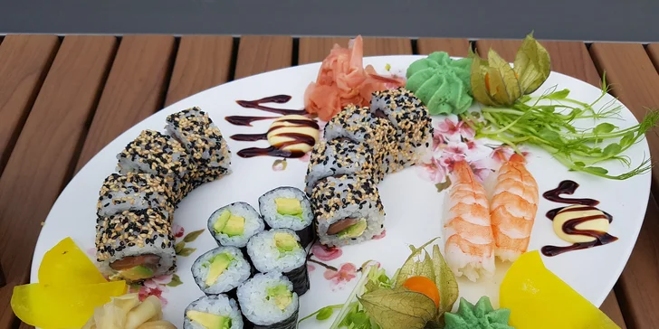 Letné japonské degustačné menu pre 2 osoby v SUSHIHANIL