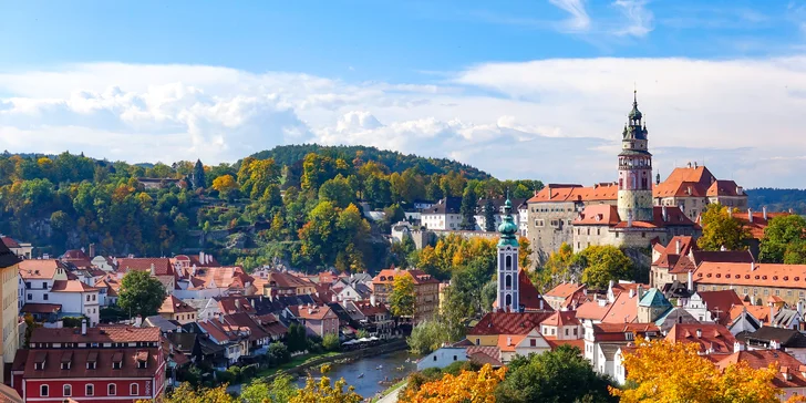 Romantika v Krumlove: elegantný apartmán v historickej budove pre dvoch