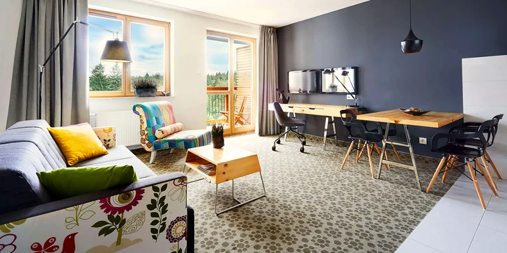 Wellness pobyt v poľských Krkonošiach: moderné apartmány a polpenzia