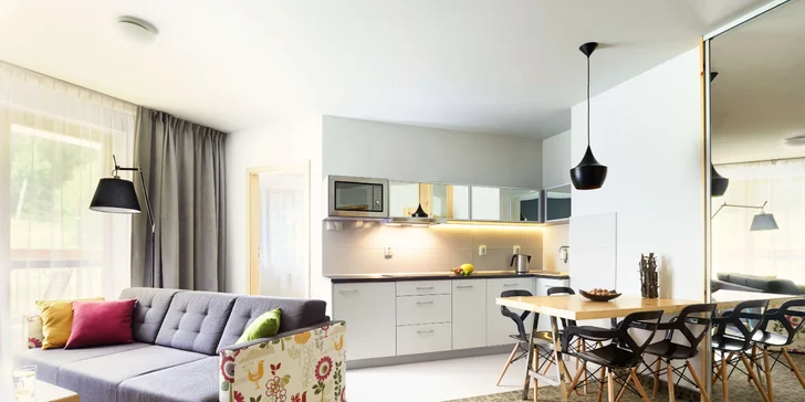 Wellness pobyt v poľských Krkonošiach: moderné apartmány a polpenzia