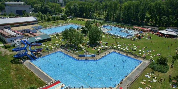 1 alebo 5 vstupeniek na kúpalisko
