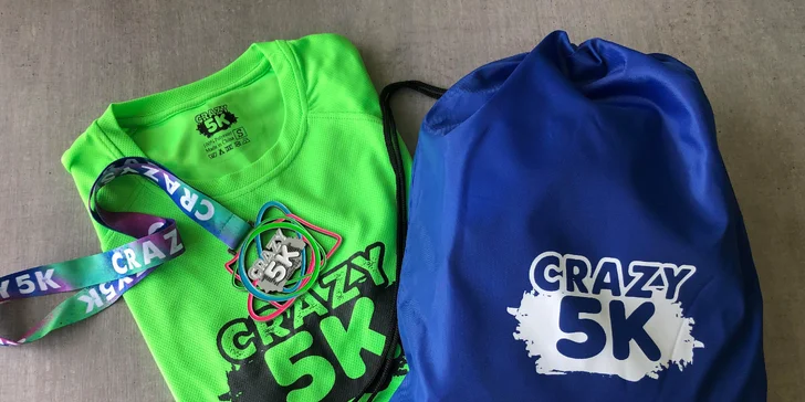 Poďte sa výborne zabaviť a ešte si aj zabehať na Crazy 5K Run!