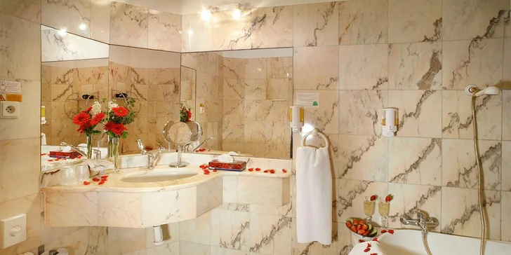 Romantika v pražskom penzióne s raňajkami a možnosťou privátneho wellness