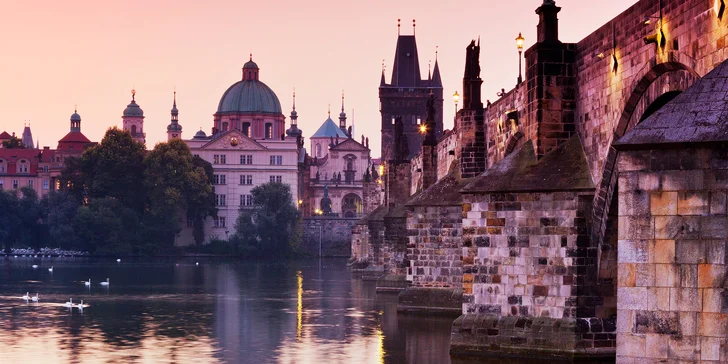 Romantika v pražskom penzióne s raňajkami a možnosťou wellnessu