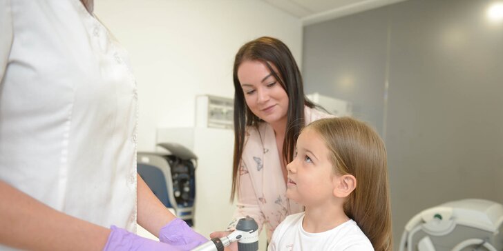 Dermatoskopické vyšetrenie znamienok: 1 dospelý +1 dieťa do 15 rokov