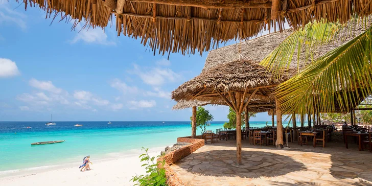 Exotický 4*+ rezort na Zanzibare: 6-12 nocí, all inclusive, sladkovodný bazén