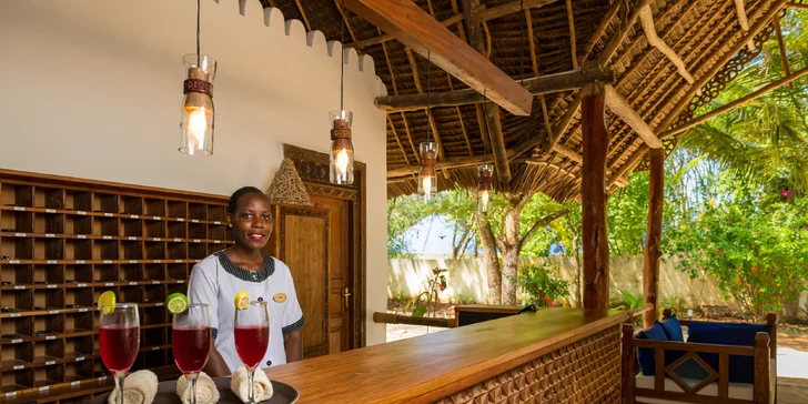 Exotický 4*+ rezort na Zanzibare: 6-12 nocí, all inclusive, sladkovodný bazén