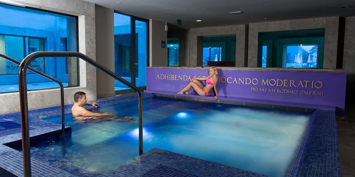 Blahodarný pobyt v slovinských kúpeľoch: hotel s polpenziou a neobmedzeným wellness