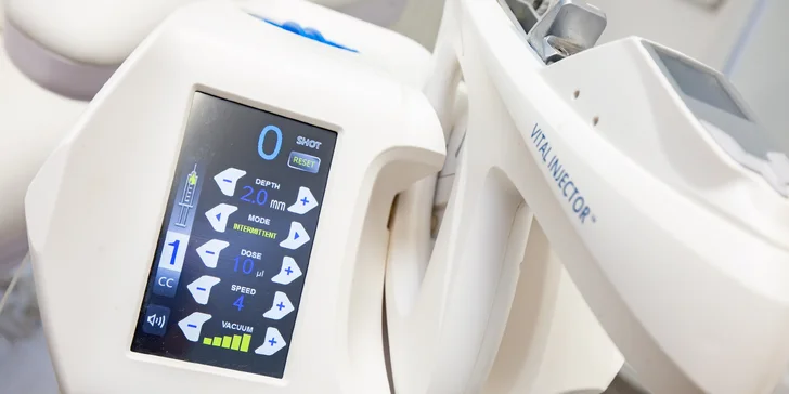 Okamžité omladenie a hydratácia pleti kyselinou hyalurónovou a VITAL INJECTOR-om