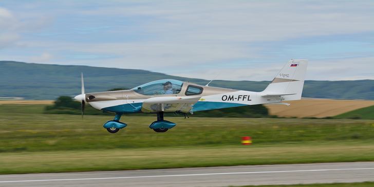 Let lietadlom Viper SD4 alebo Cessna 150 s možnosťou pilotovania