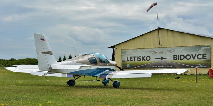 Let lietadlom Viper SD4 alebo Cessna 150 s možnosťou pilotovania