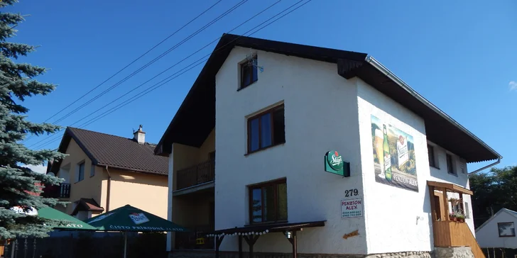 Jarný a letný pobyt v srdci Vysokých Tatier v Penzióne Alex, Nová Lesná