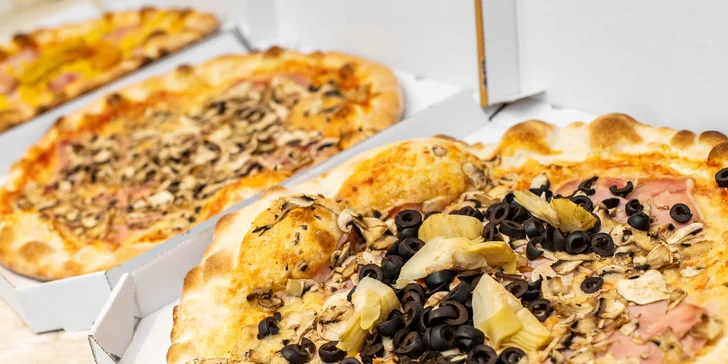 Pizza podľa výberu - donáška a osobný odber v Petržalke