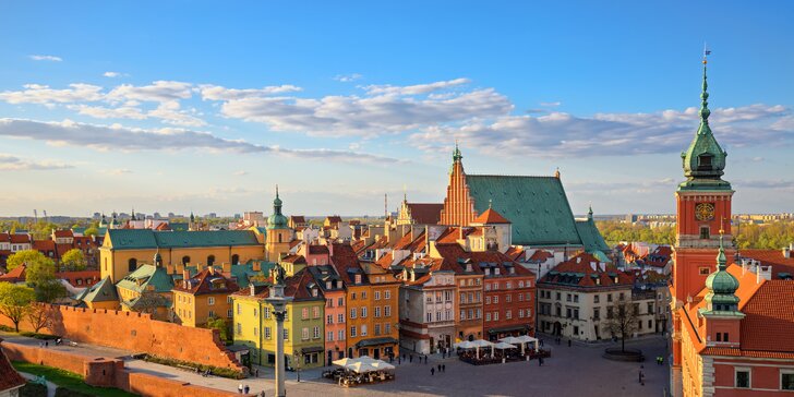 Návšteva hlavného mesta Poľska: pobyt v modernom apartmáne pre 2–4 osoby